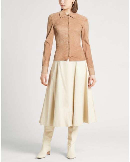 Tod's Natural Shirt Lambskin