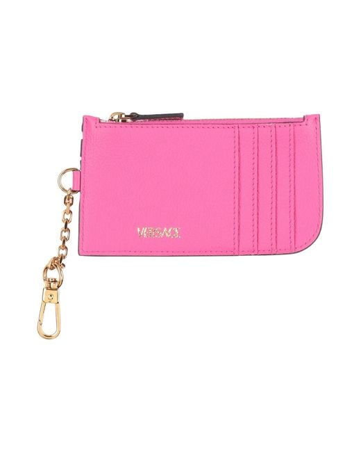 Tarjetero Versace de color Pink