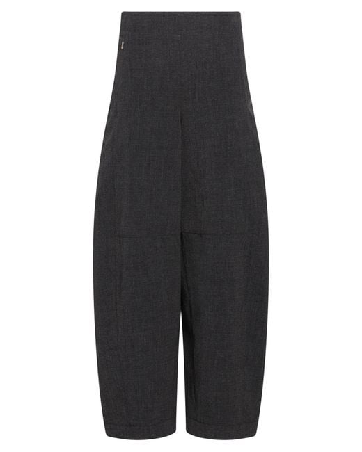 Jijil Black Pants Polyester, Viscose, Elastane
