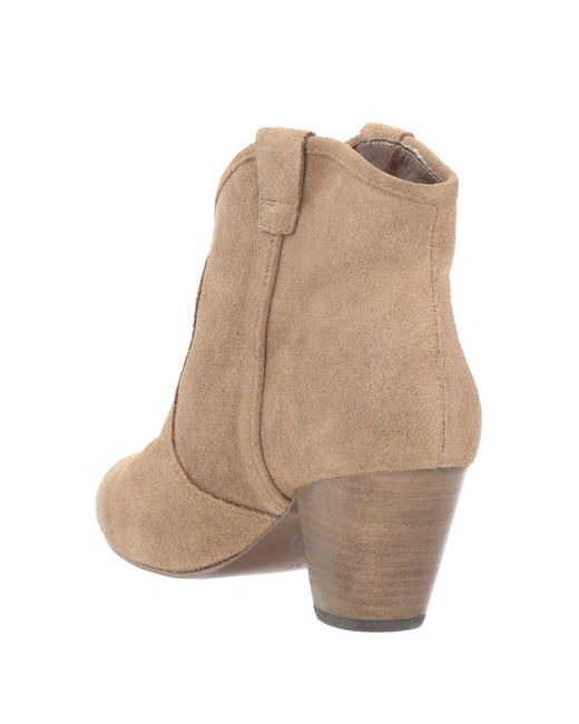 Ash Natural Ankle Boots
