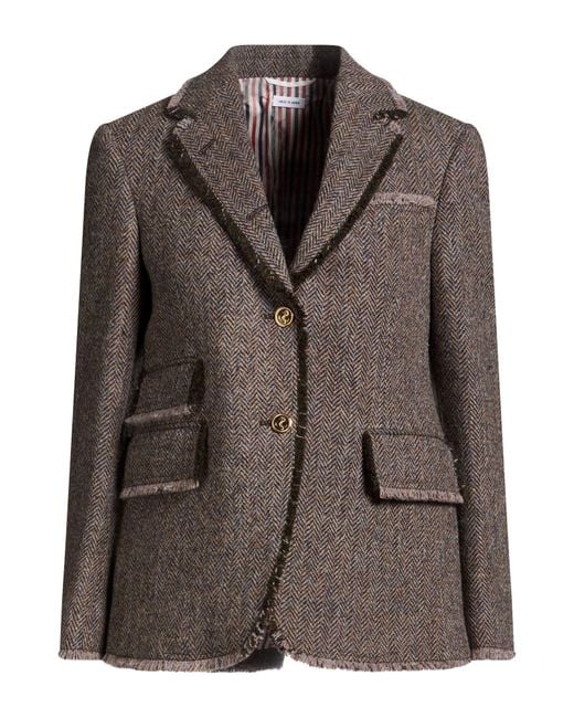 Thom Browne Brown Blazer