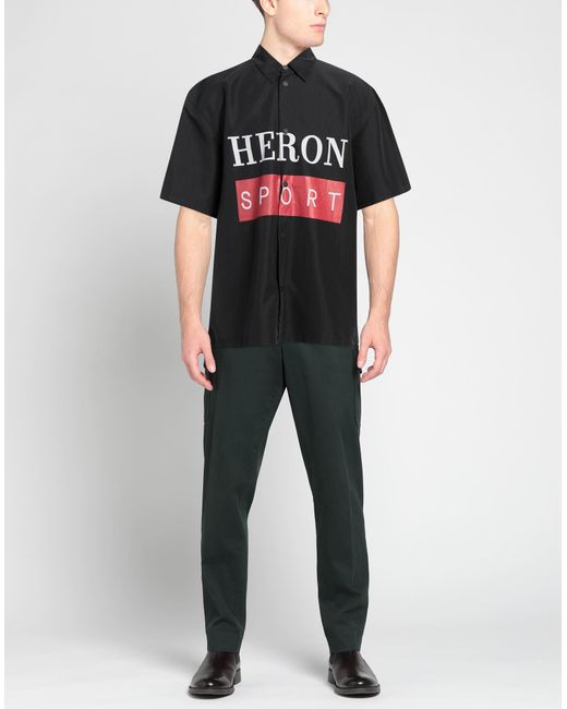 Chemise Heron Preston pour homme en coloris Black