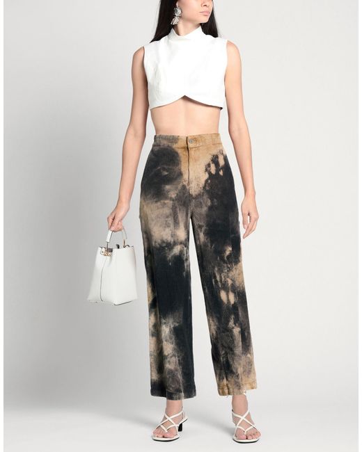Dixie Gray Pants Cotton, Elastane