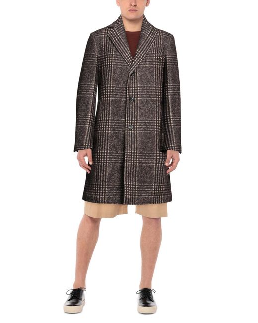 Drumohr Brown Coat for men
