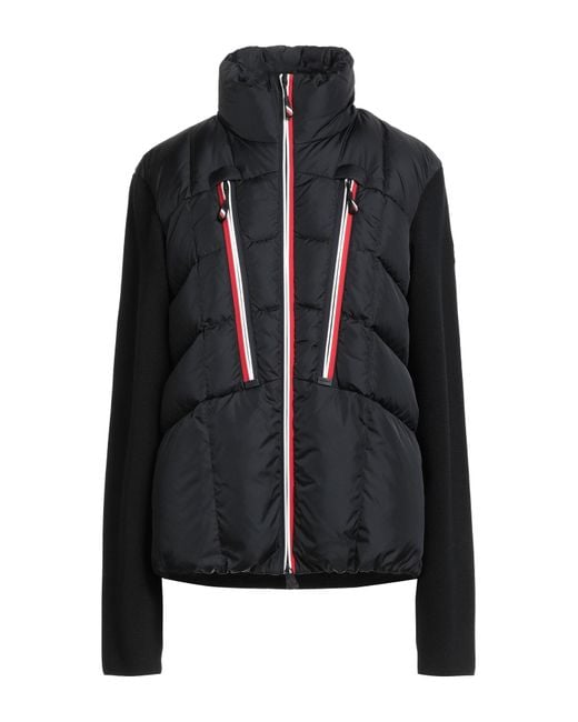 Moncler Black Puffer Polyamide, Virgin Wool