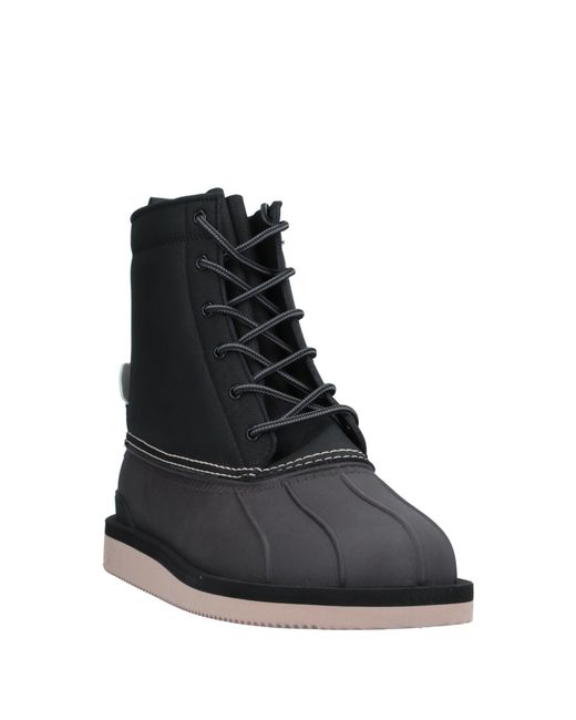 Suicoke Black Ankle Boots