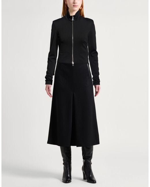 Patrizia Pepe Black Jacket Viscose, Polyamide, Elastane