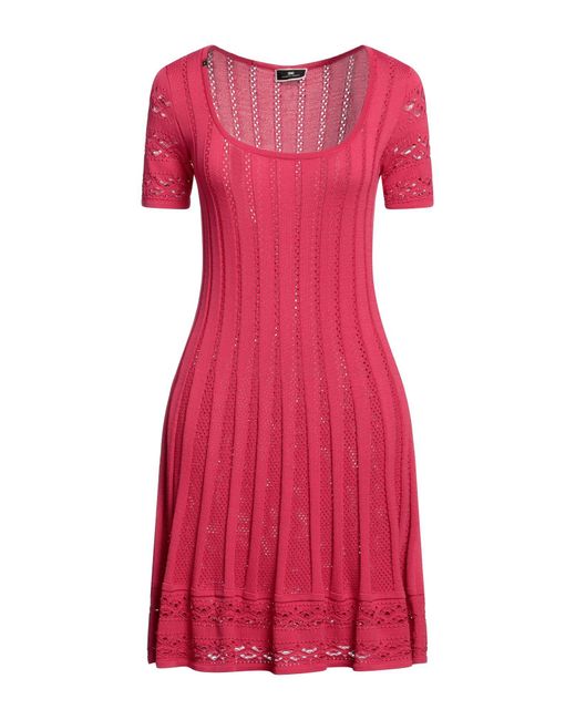 Elisabetta Franchi Pink Mini-Kleid