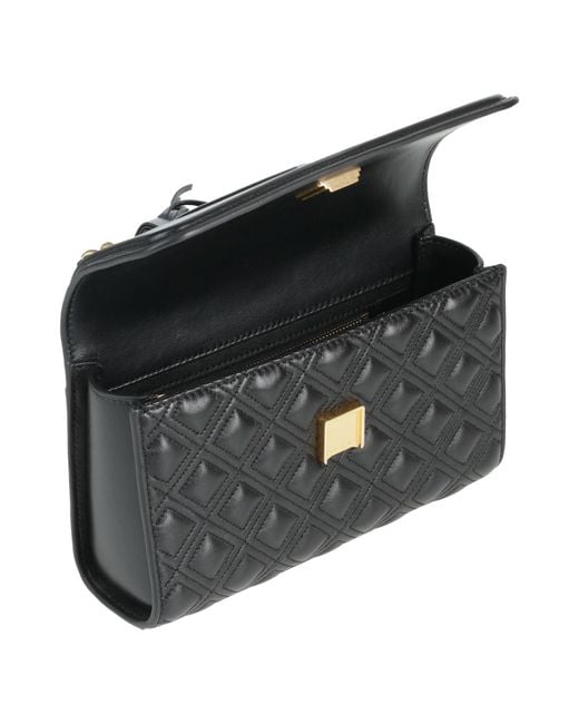 Tory Burch Black Cross-Body Bag Leather