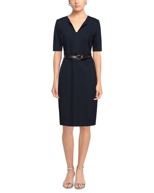 Ralph Lauren Blue Midi Dress