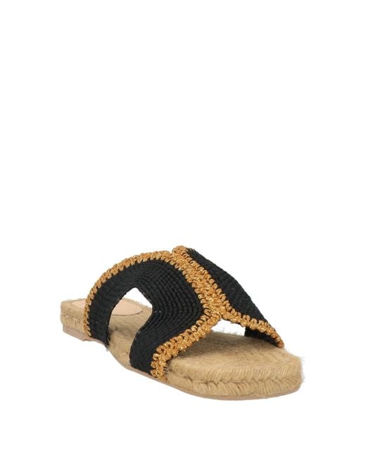 Castaner Black Espadrilles