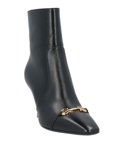Ferragamo Black Ankle Boots Calfskin