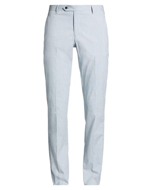 Hackett Blue Pants Cotton, Elastane for men