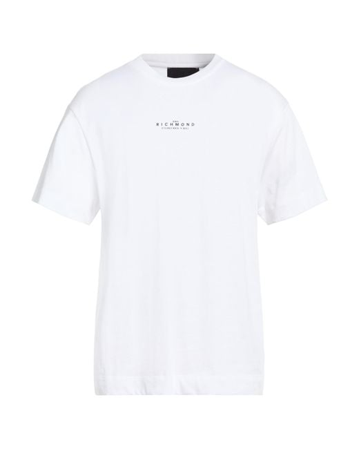 John Richmond White T-Shirts for men