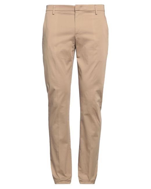 Dondup Natural Pants Cotton, Silk, Elastane for men