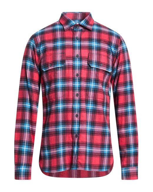 Xacus Red Shirt Cotton for men