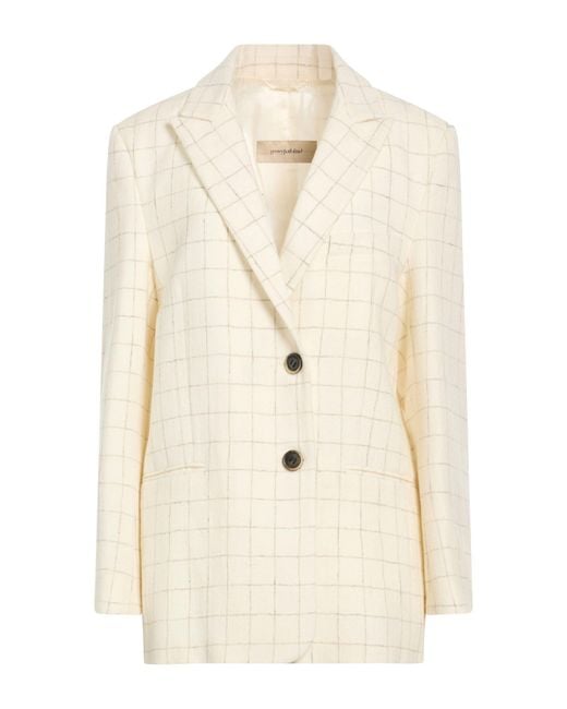 Gentry Portofino Natural Blazer Virgin Wool