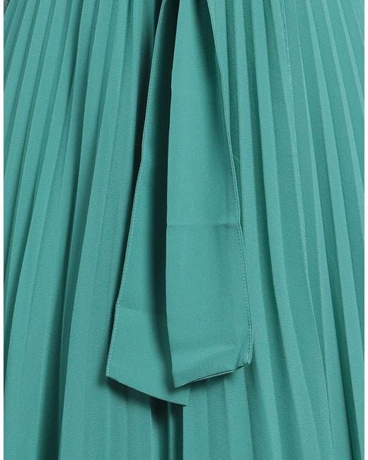Kaos Green Midi Dress Polyester