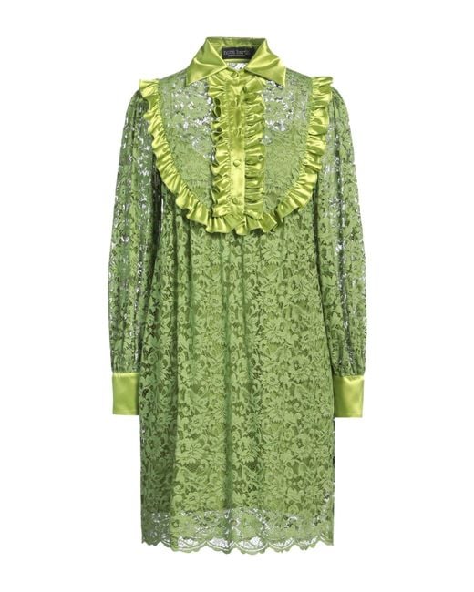 Nora Barth Green Mini Dress
