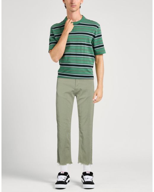 Department 5 Green Jeans Cotton, Rubber for men