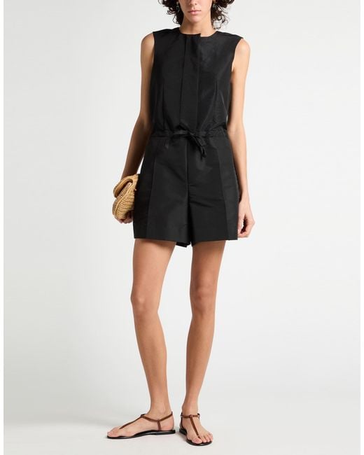 Patou Black Playsuit Polyester