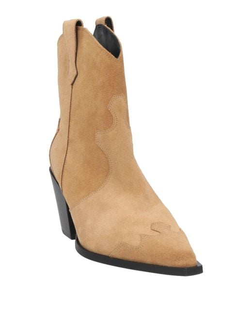 Aeyde Natural Ankle Boots