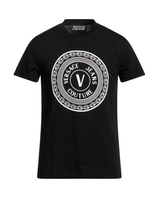 Versace Jeans Couture T-shirt in Black for Men | Lyst UK