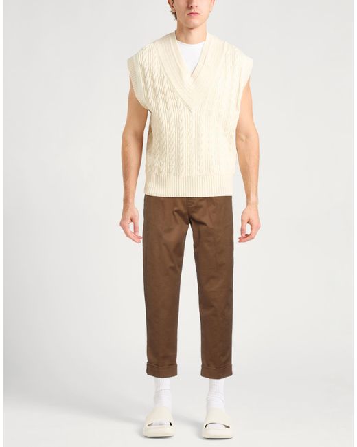 RE_HASH Brown Trouser for men