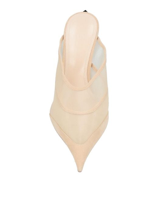 Mugler Natural Mules & Clogs
