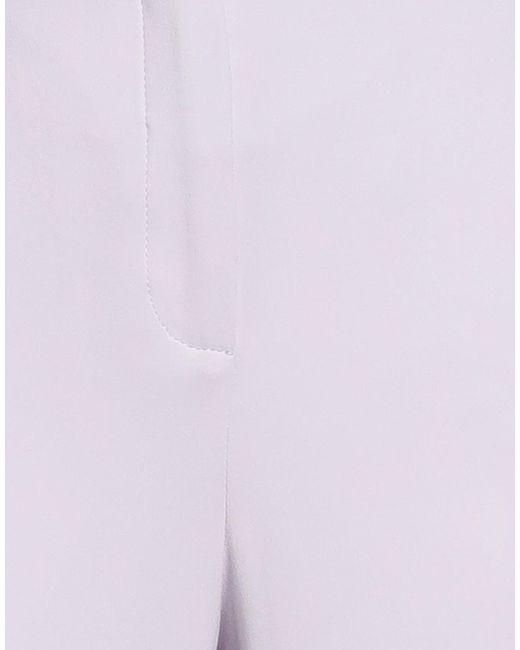 Peserico Purple Pants Viscose, Elastane