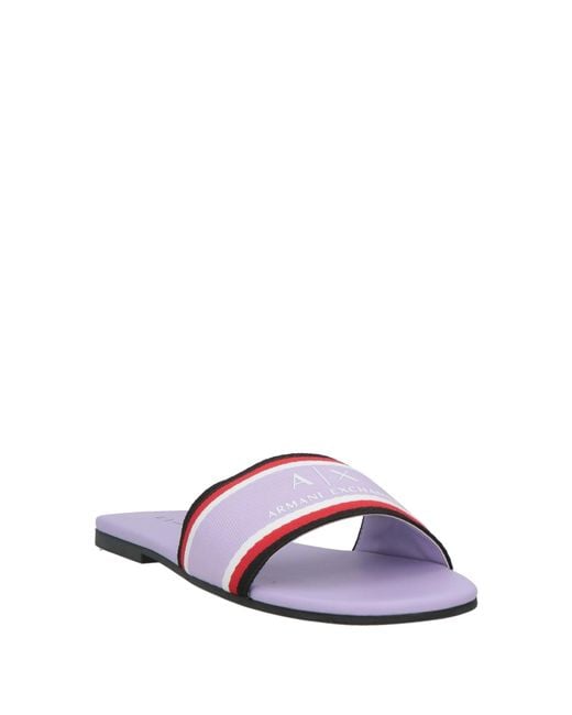 ARMANI EXCHANGE Pink Sandals