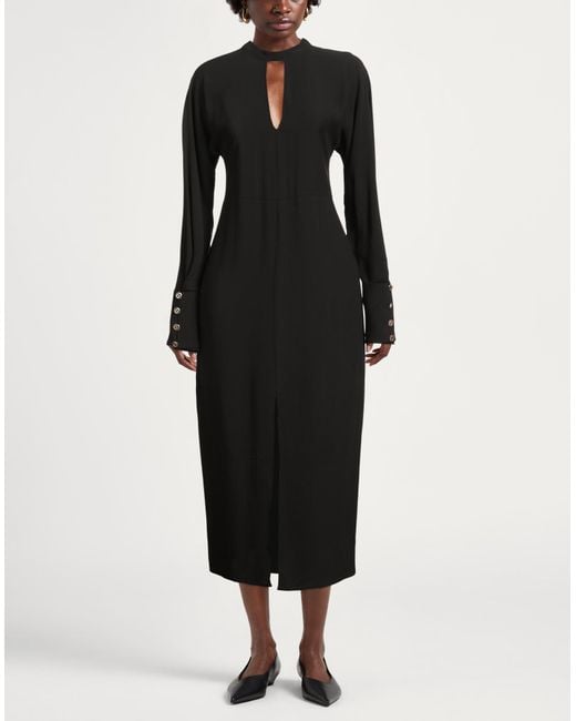 Twinset Black Maxi-Kleid