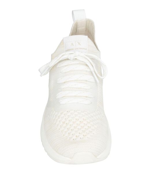 ARMANI EXCHANGE Natural Sneakers for men