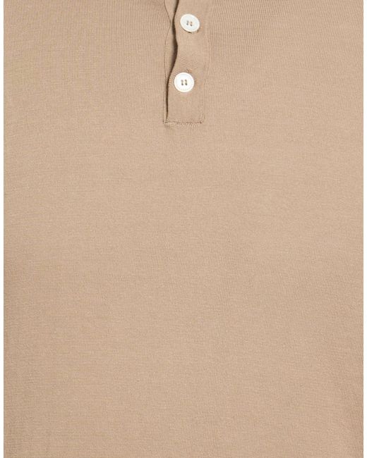 Tombolini Natural Polo Shirt Cotton for men