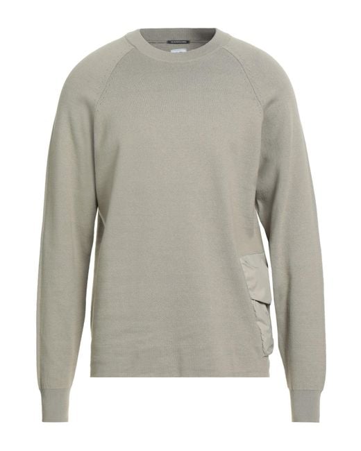 Company Military Sweater Cotton, Polyamide in Grey for Men