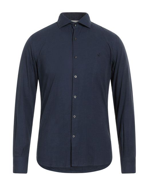 Brooksfield Blue Shirt Cotton for men