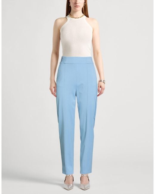 Manila Grace Blue Sky Pants Viscose, Polyamide, Elastane