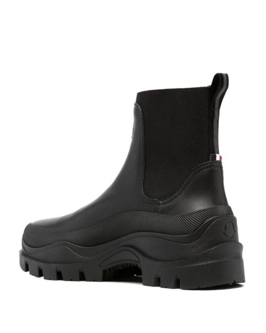 Shoes > boots > chelsea boots Moncler pour homme en coloris Black