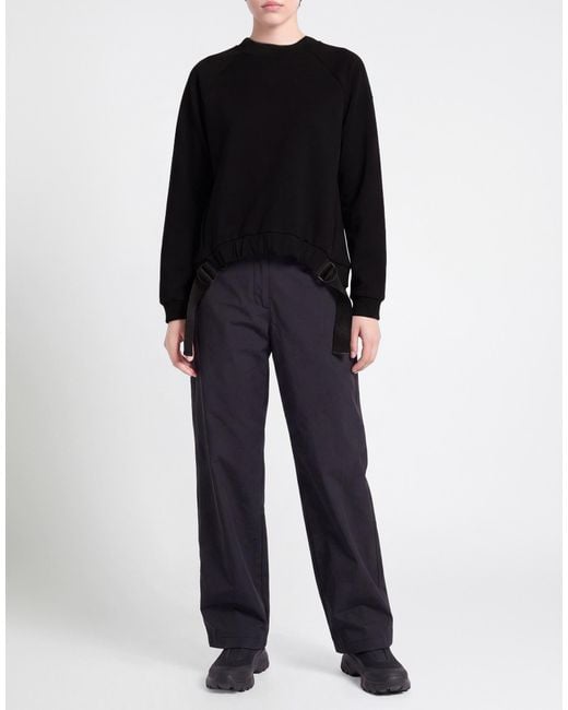 Herno Blue Laminar Sweatshirt Polyester, Elastane