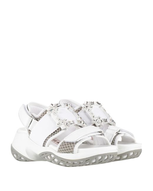 Roger Vivier White Sandals