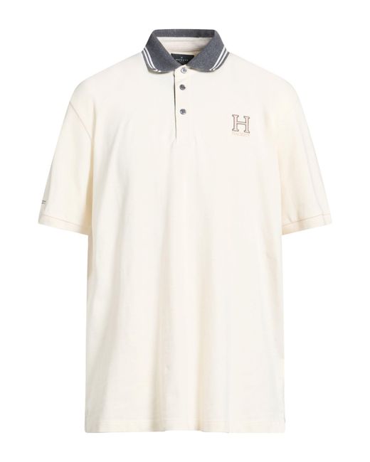 Polo Hackett de hombre de color White