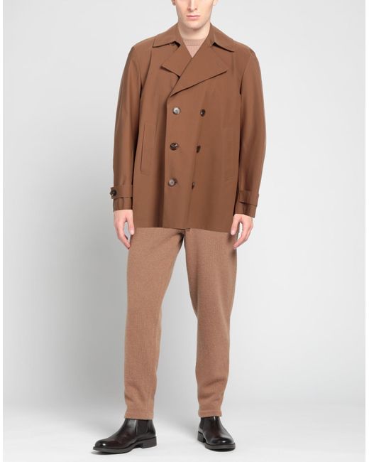 Manteau long et trench Harris Wharf London pour homme en coloris Brown