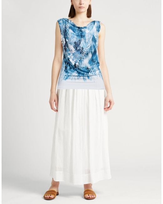 Alberta Ferretti Blue Top
