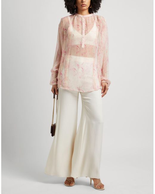 ALESSIA SANTI Pink Top Viscose