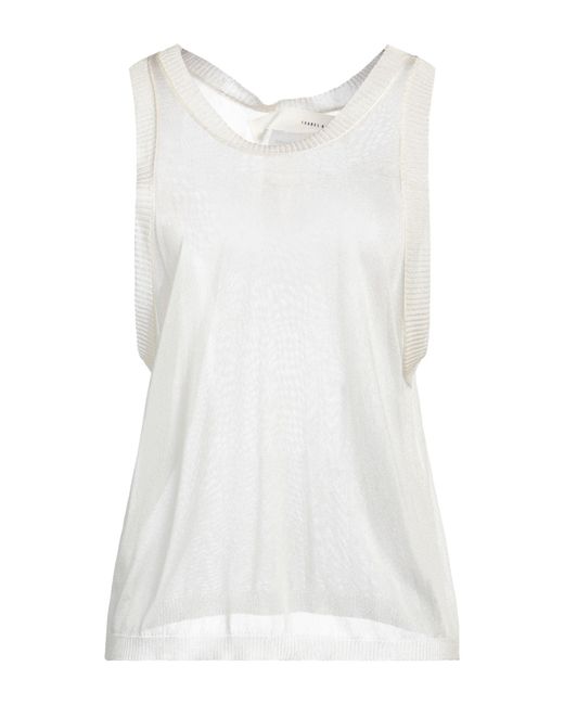 Top Isabel Benenato de color White