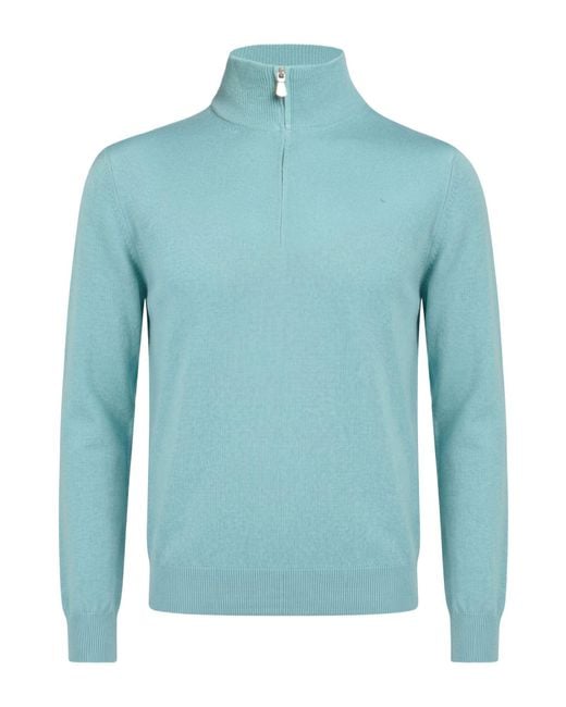 Gran Sasso Blue Turtleneck for men