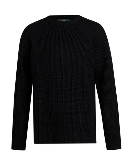Pullover Zanone de hombre de color Black
