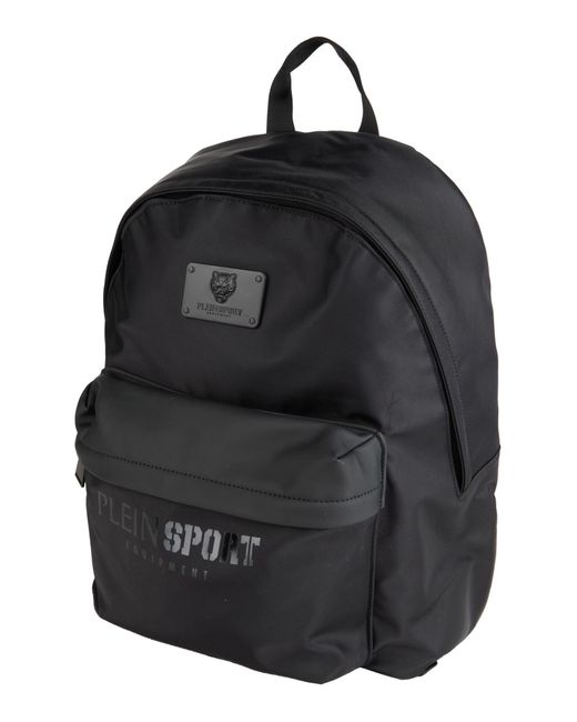 Philipp Plein Black Rucksack for men