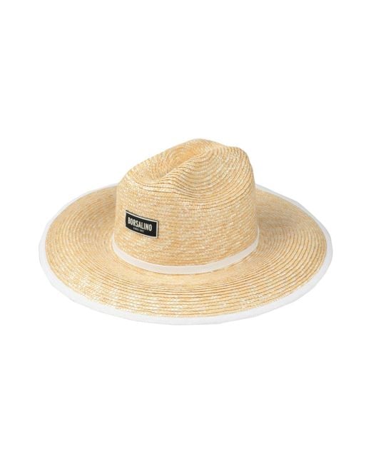 Borsalino White Hat for men