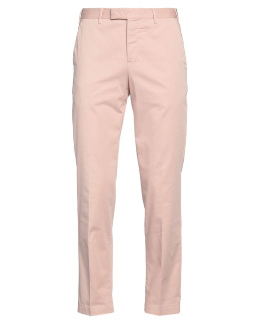 PT Torino Pink Pants Cotton, Elastane for men